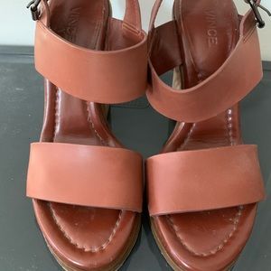 Vince Leather Sandal